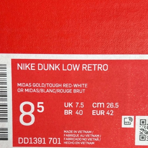 Dunk Low Midas Gold - Picture 2 of 5